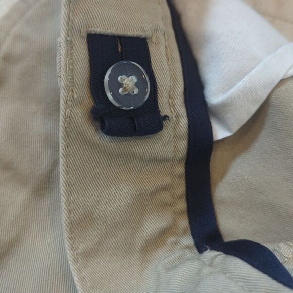 French Toast Shorts Boys Size 18‎ School Uniform Flat Front Khaki Medium Tan New - Picture 5 of 8